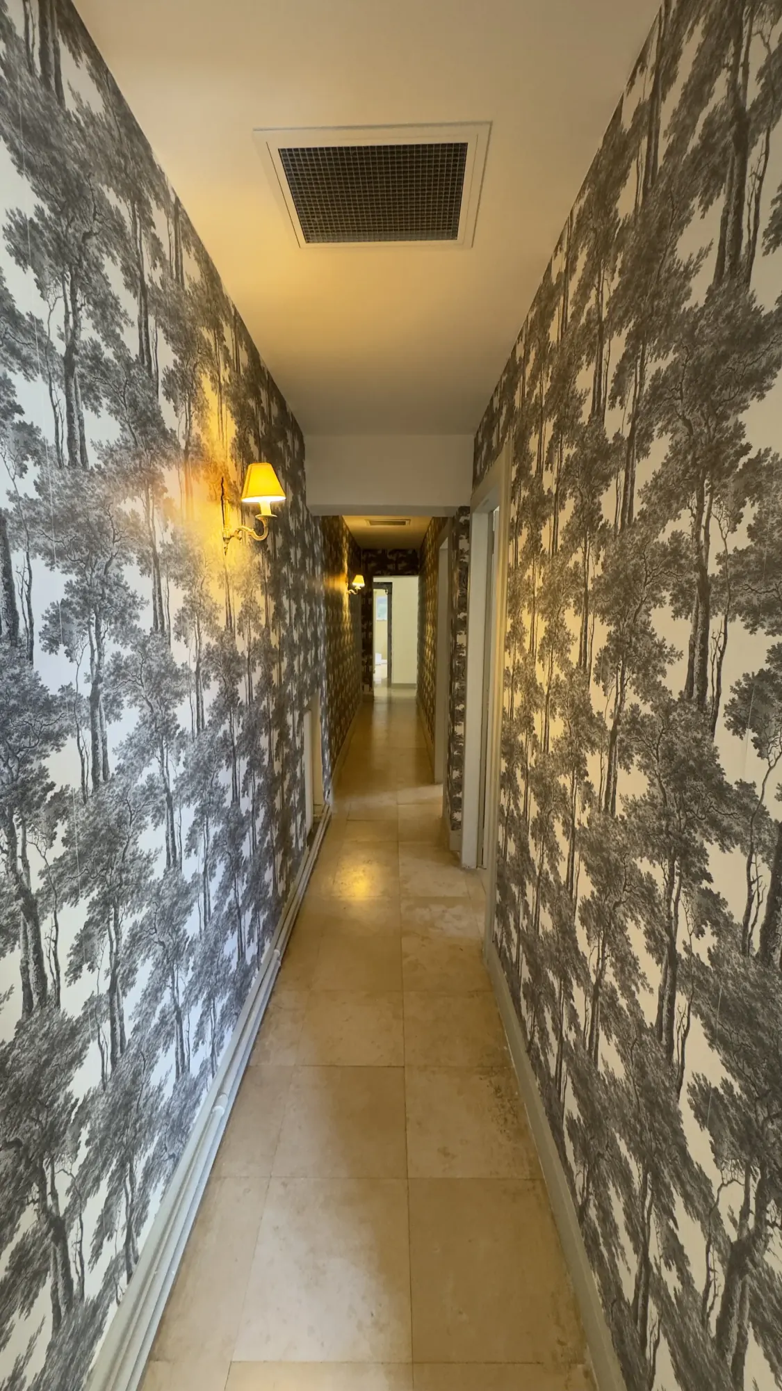 Le couloir de l'étage