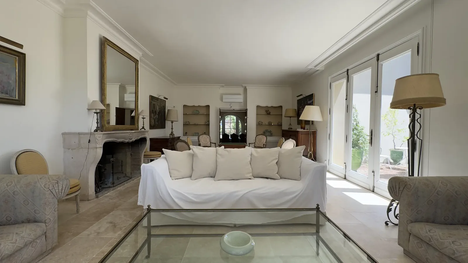 Le grand salon de La Bergerie