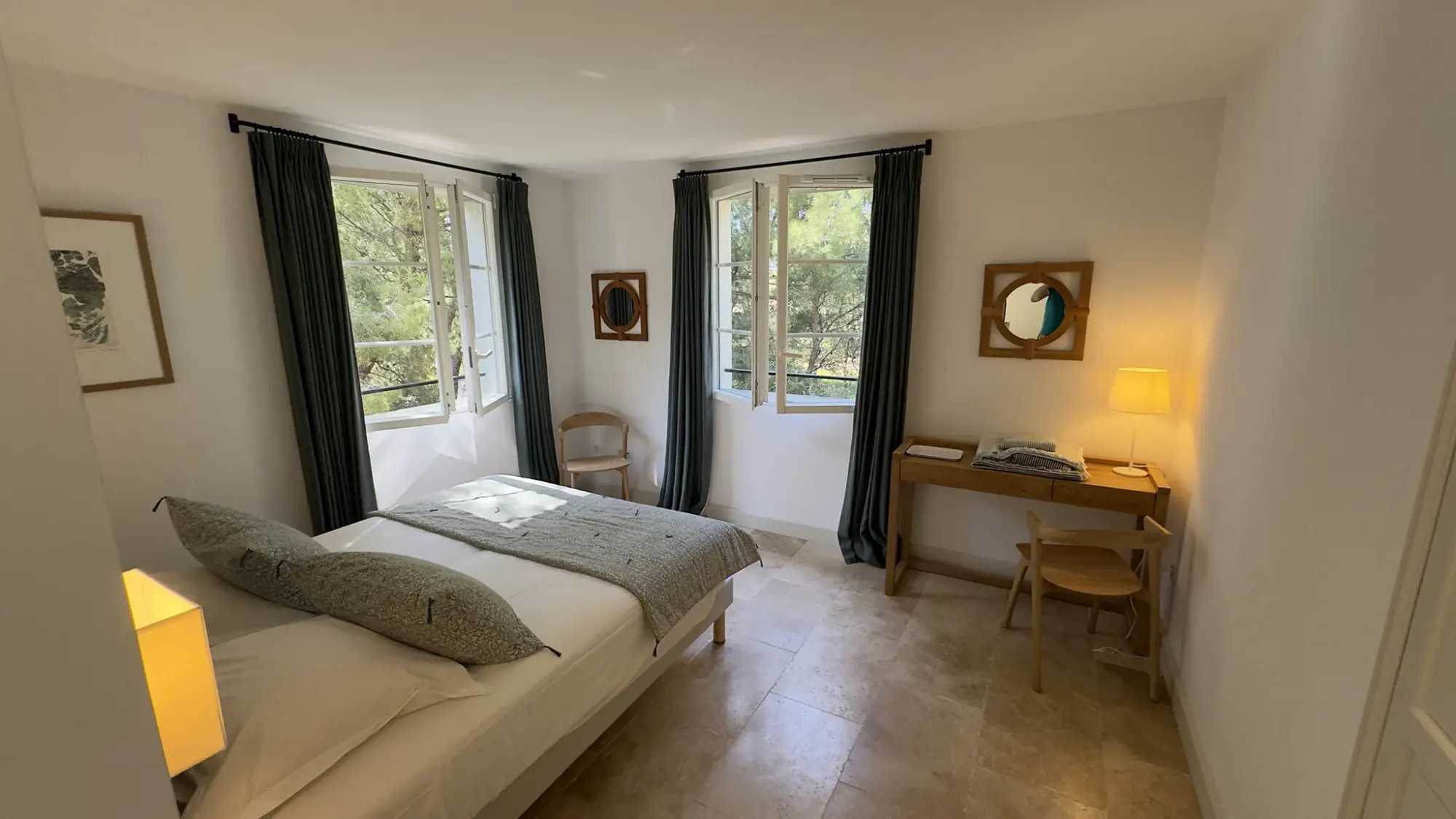 Bedrooms and bathrooms at La Bergerie de l'Étang
