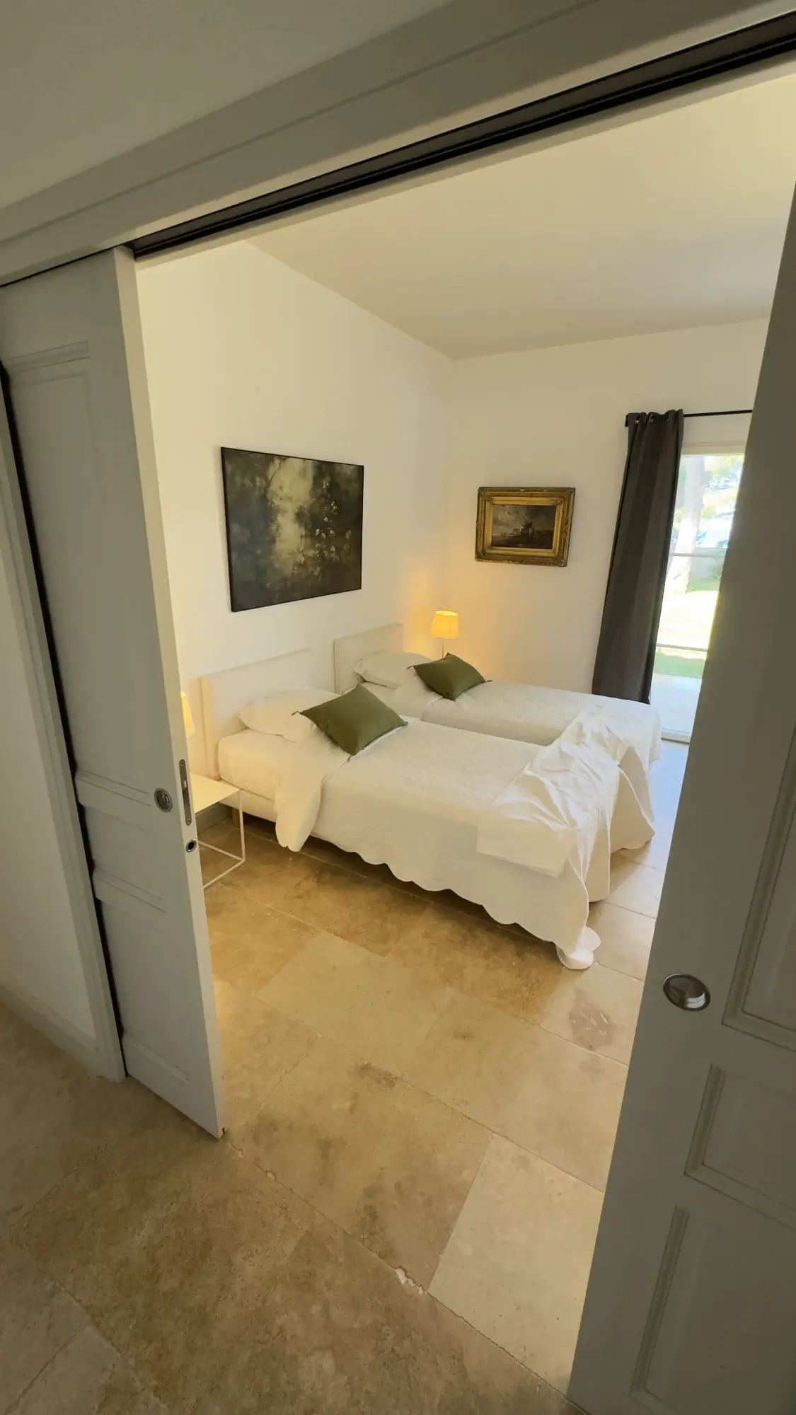 Bedrooms and bathrooms at La Bergerie de l'Étang