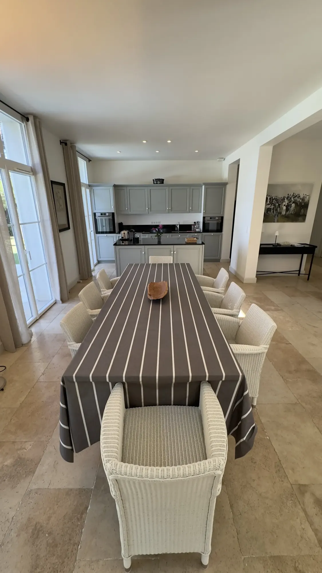 The living spaces at La Bergerie de l'Étang