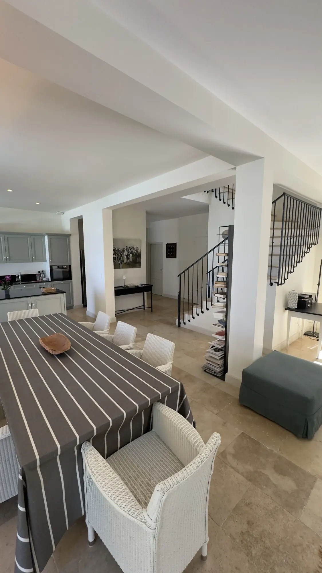 The living spaces at La Bergerie de l'Étang