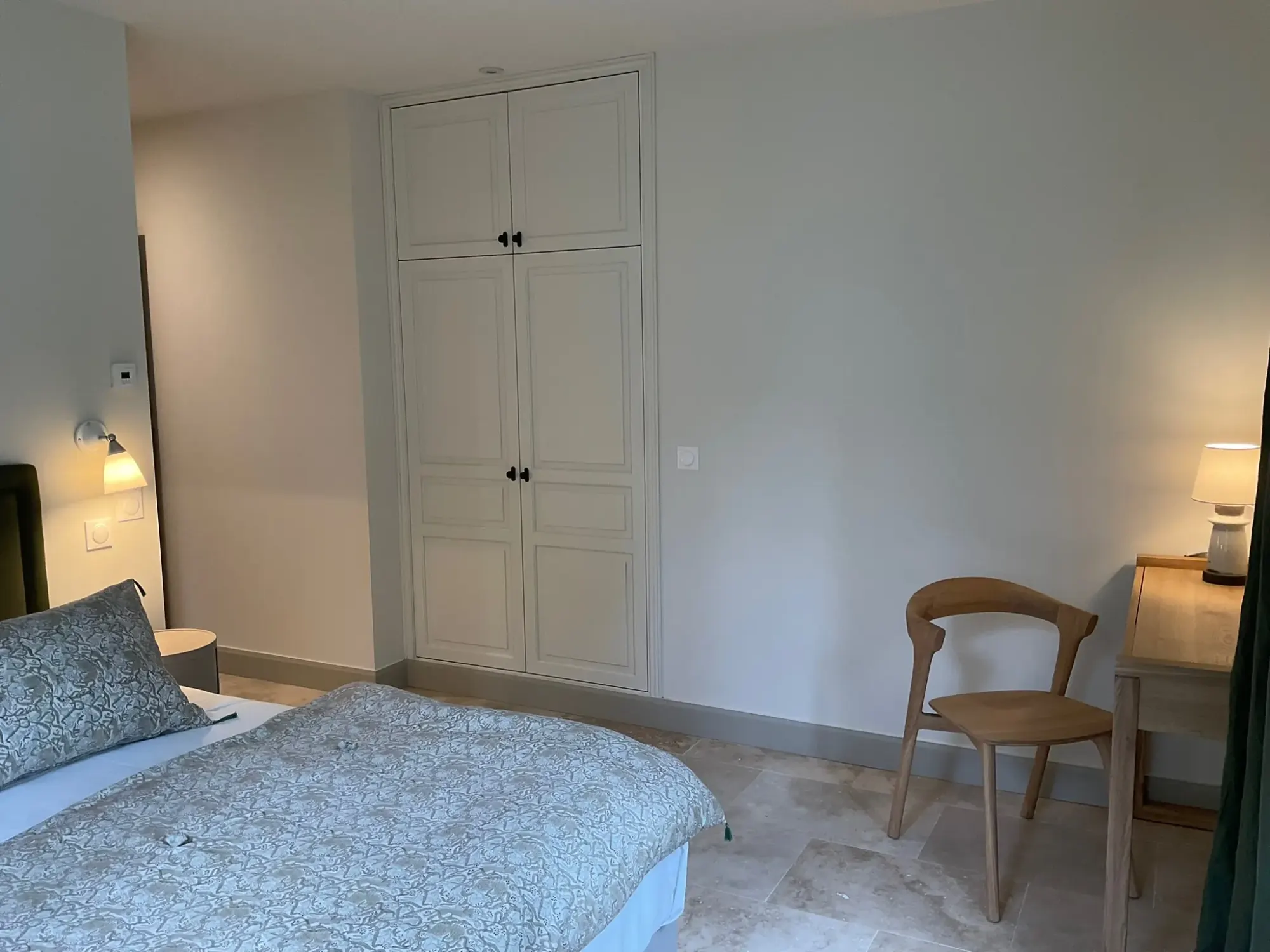 Chambres et salles de bain de La Bergerie du Parc
