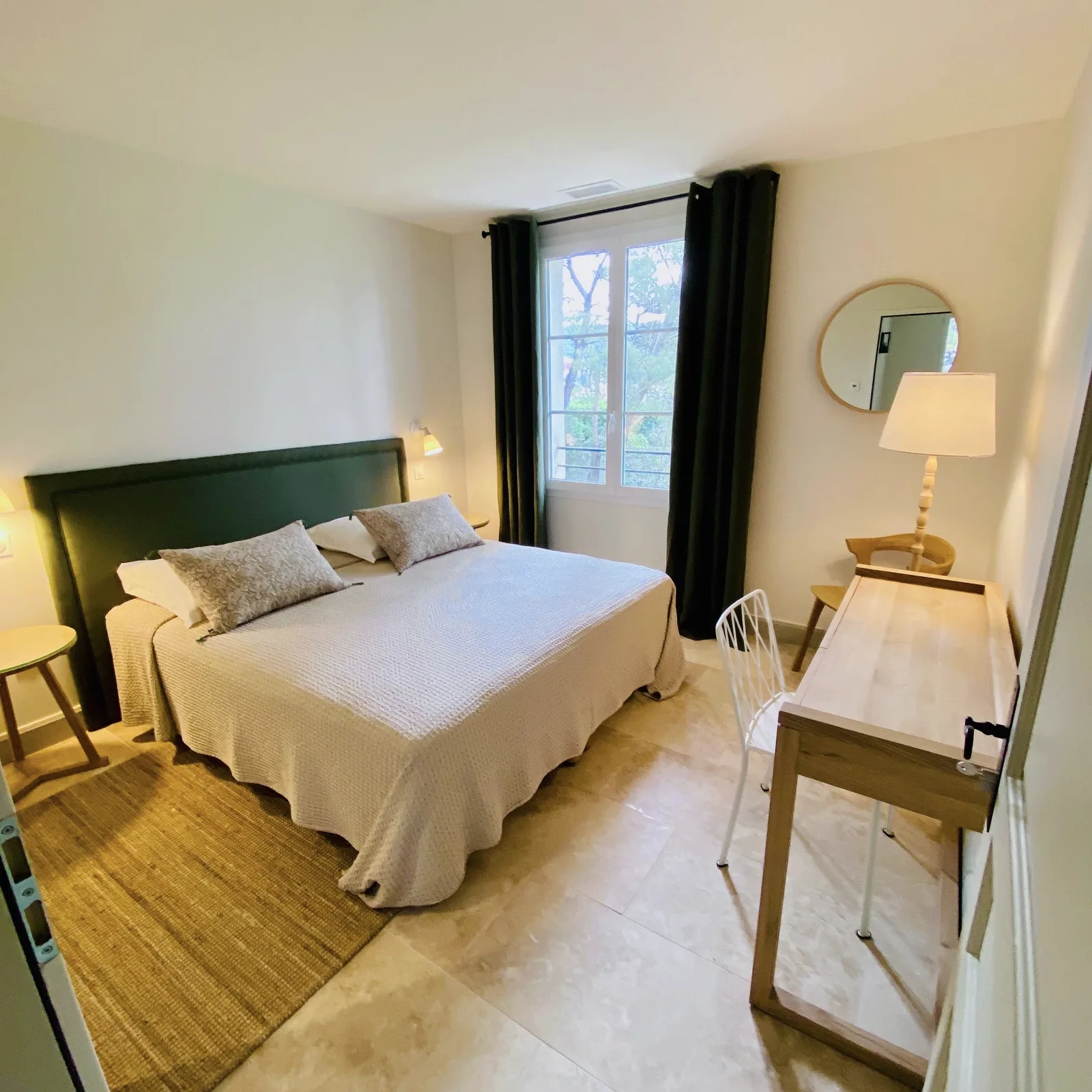 Bedrooms and bathrooms at La Bergerie du parc